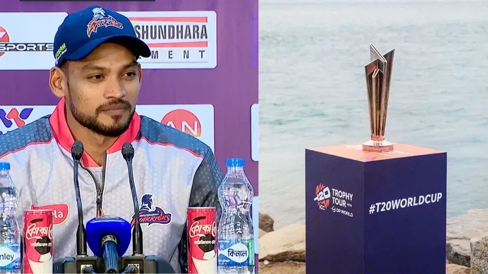 Najmul Shanto goes blunt amid Bangladesh-ICC T20 World Cup 2026 deadlock continues Najmul Shanto goes blunt amid Bangladesh-ICC T20 World Cup 2026 deadlock continues